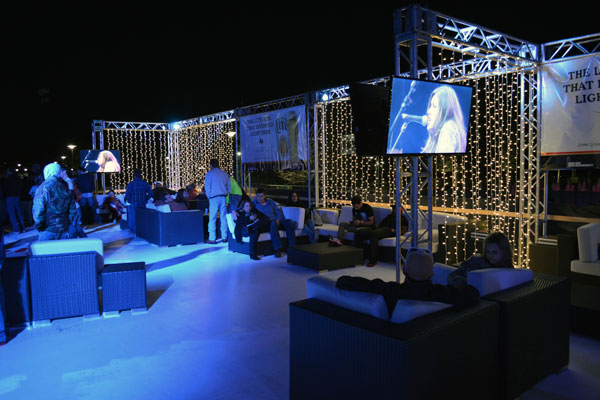Image of Concert Lounge at Night
